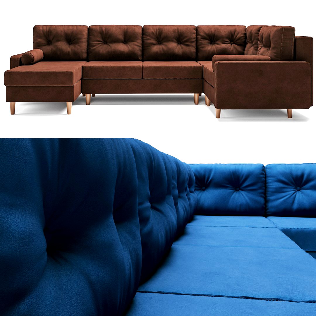 Scandinavian sofa Dins modular
