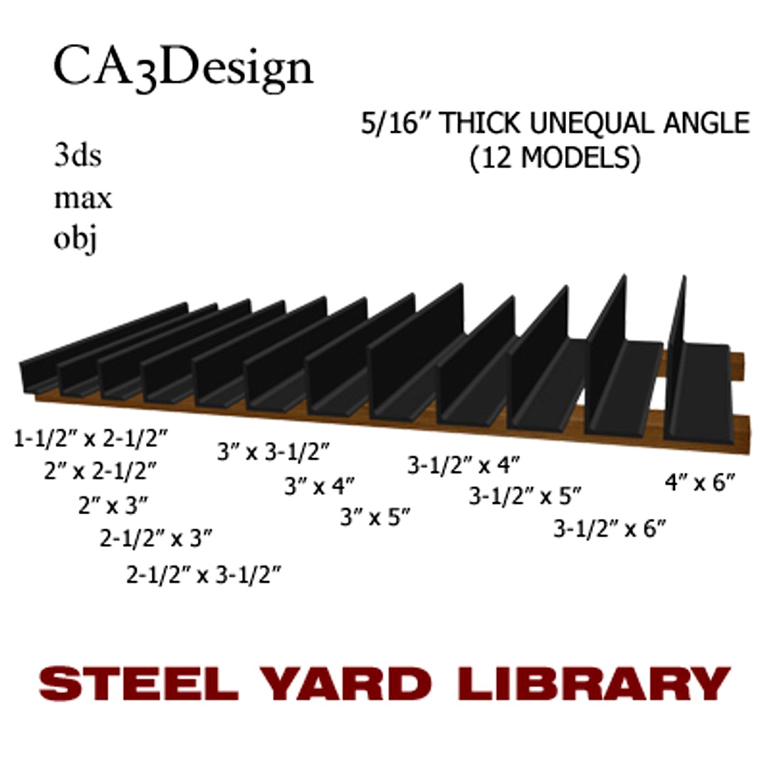 5/16 Thick Unequal Angle