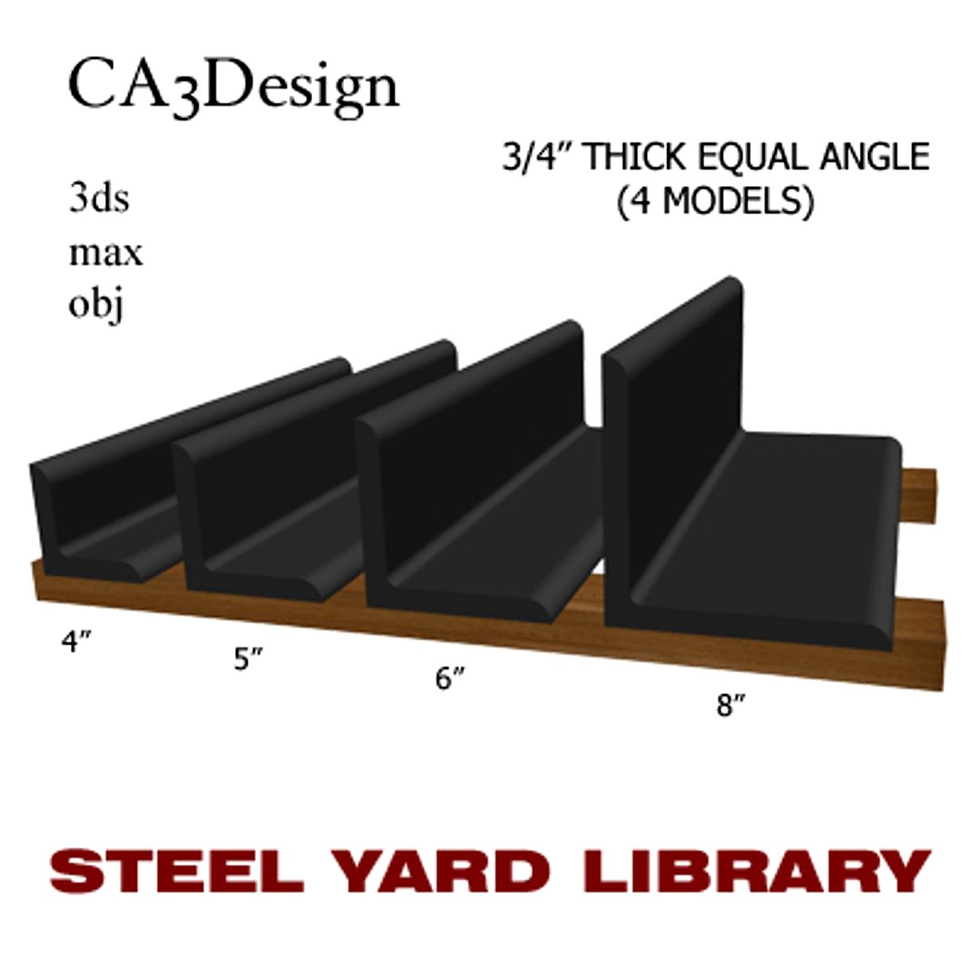 3/4 Thick Equal Angle