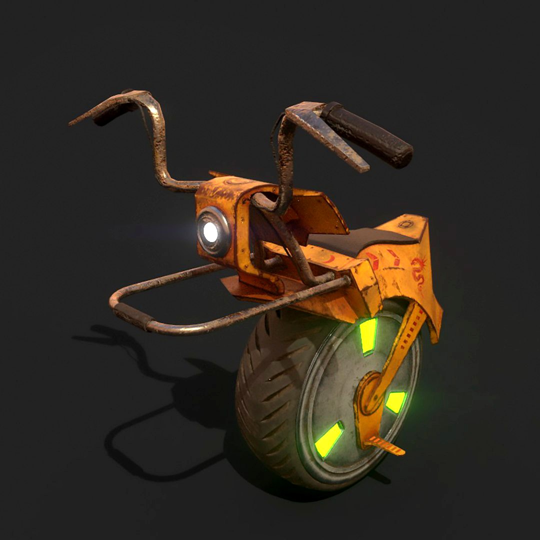 CyberPunk Motorcycle