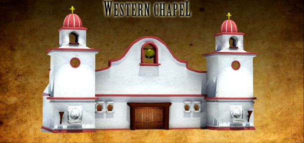 Western Chapel 3D Model