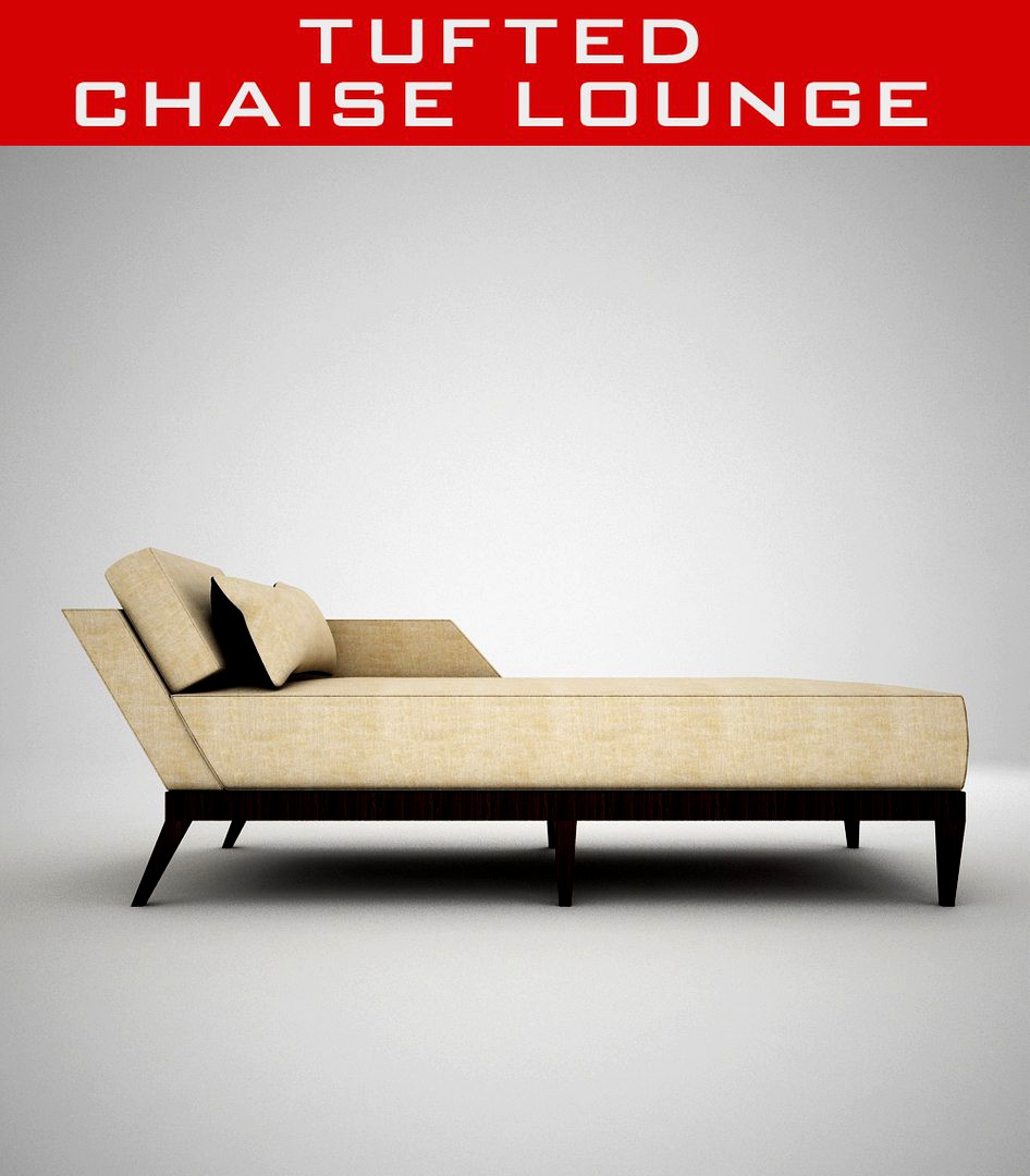 Tufted Chaise Lounge