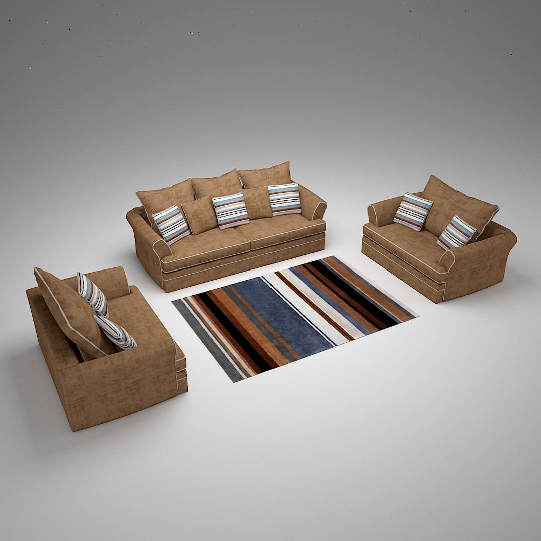 SOFA SET WITH CARPET PP 02