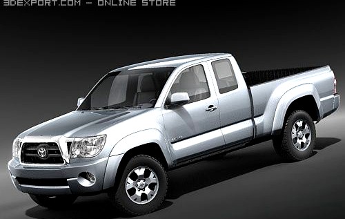 Toyota Tacoma Access Cab 3D Model