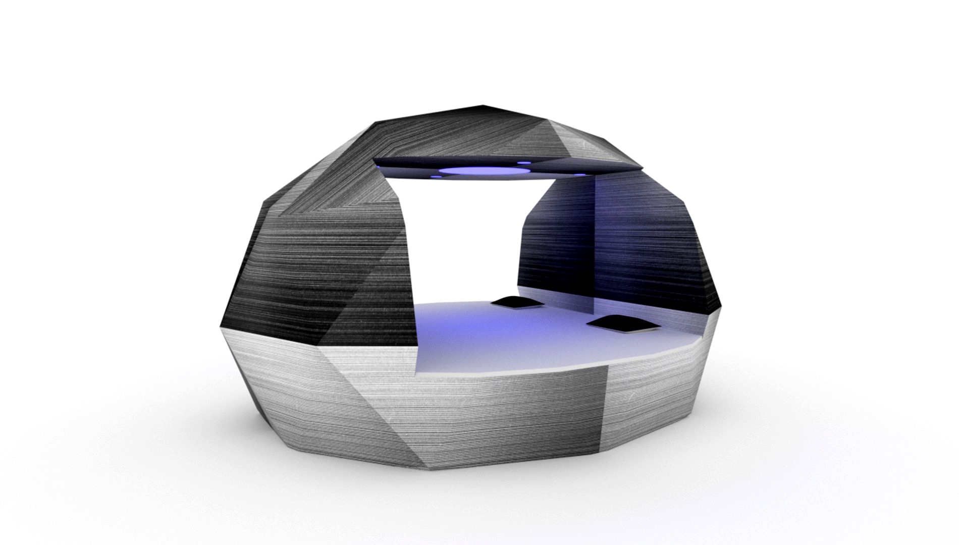 Ico Sphere Smart Bed set