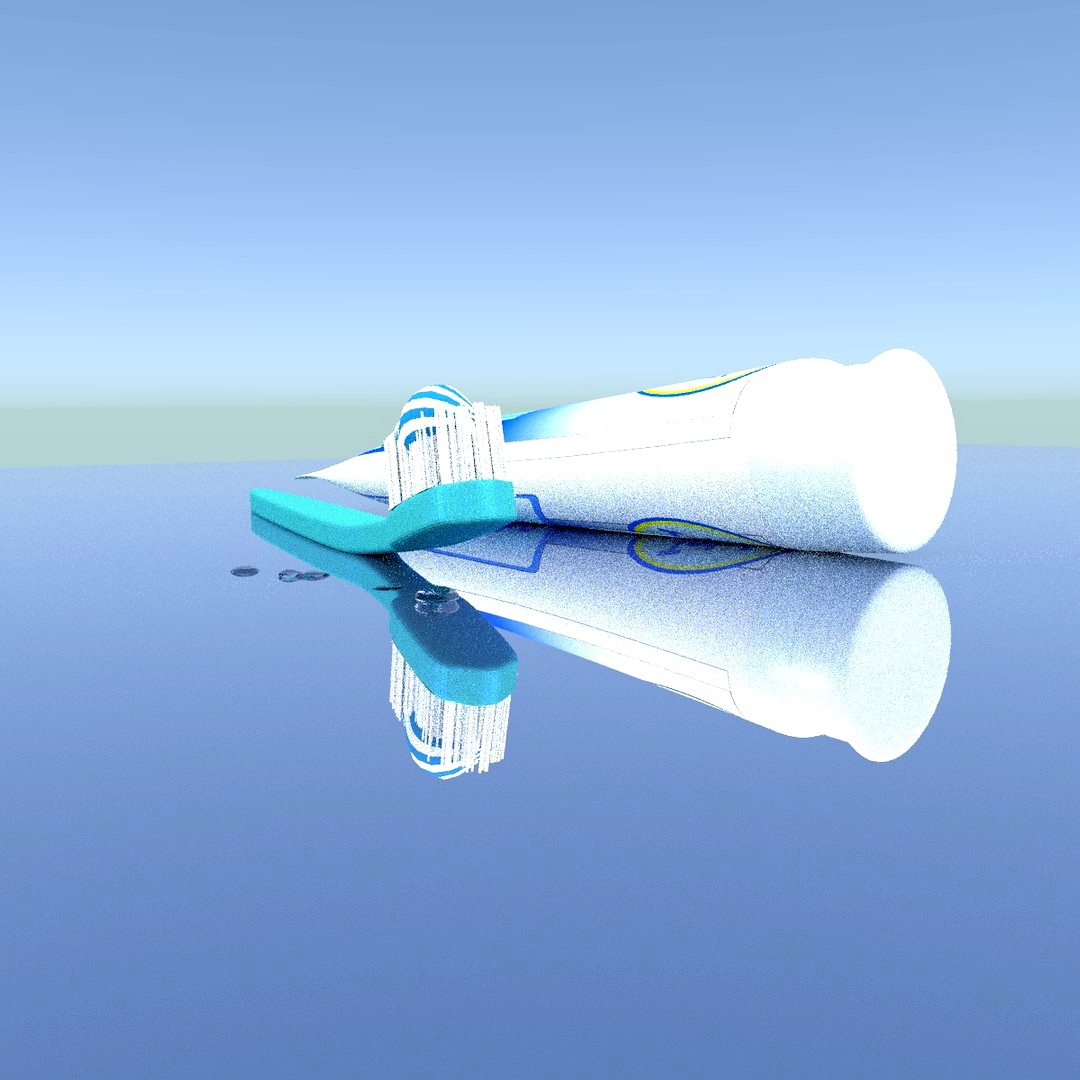 Toothpaste and Brush