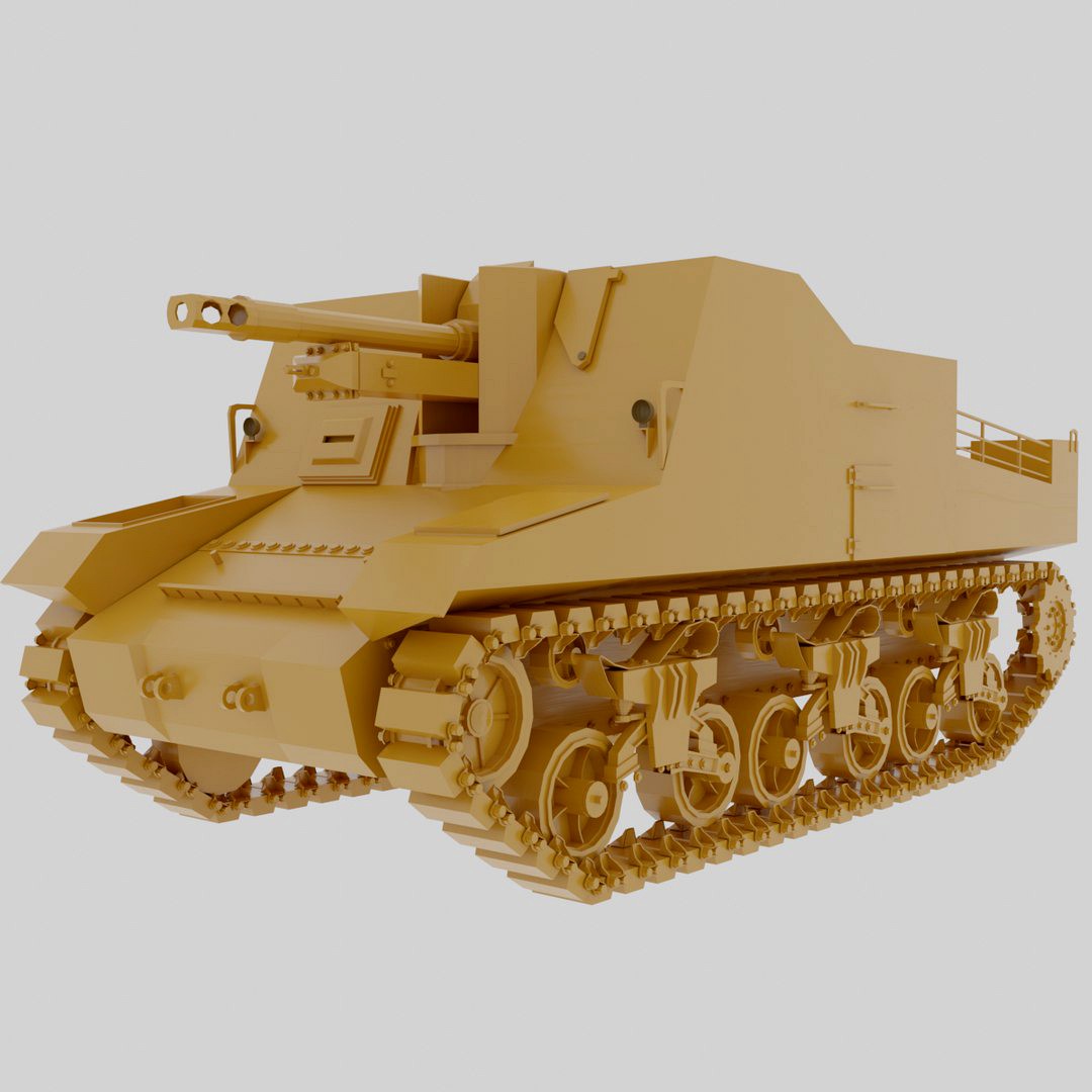 WW2 Sexton Tank