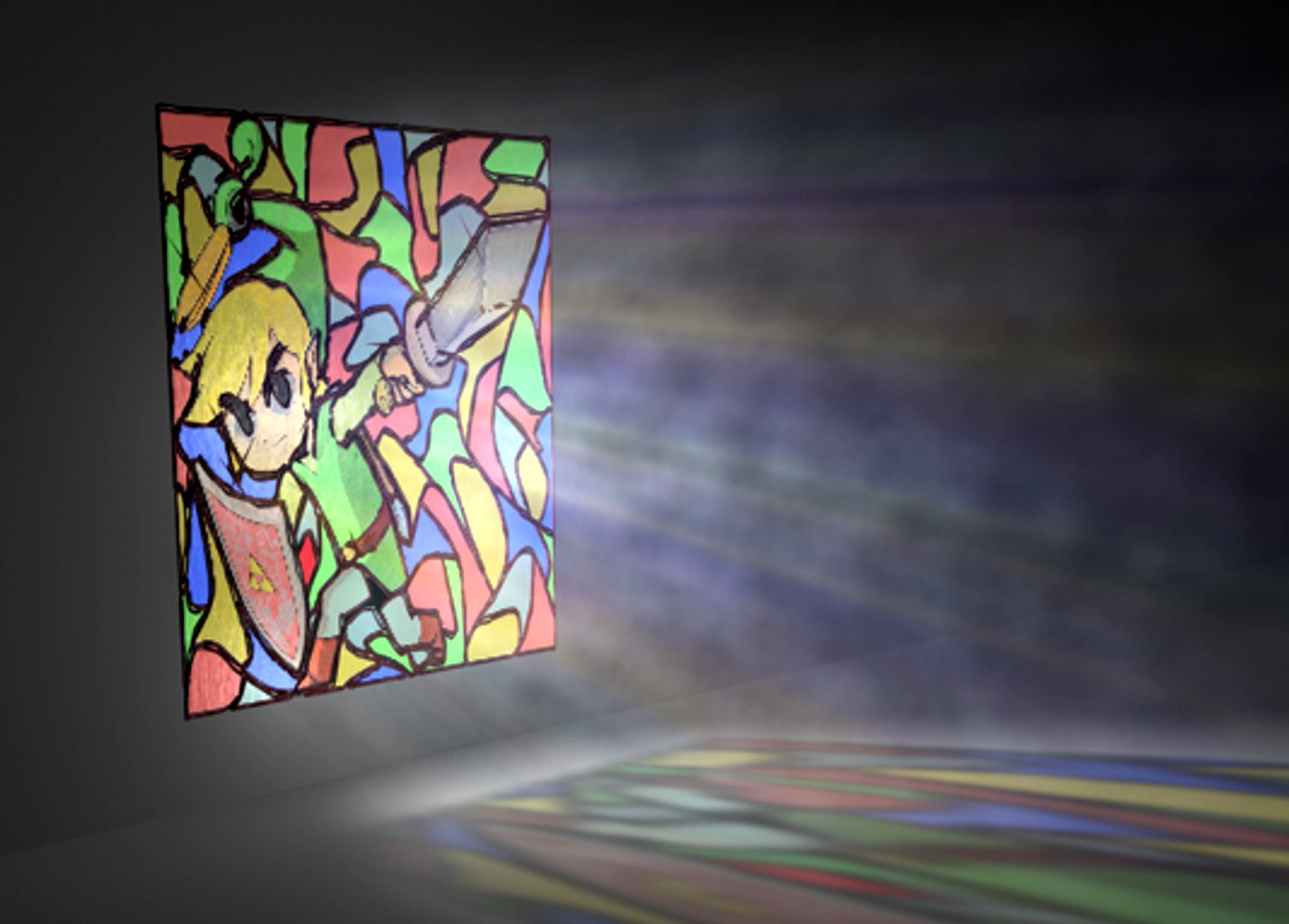 Zelda Stained Glass.c4d