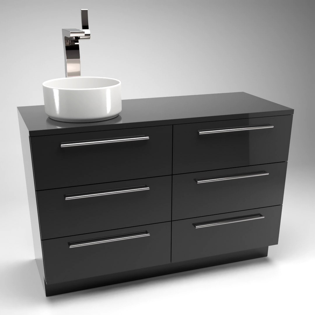 Sink with counter