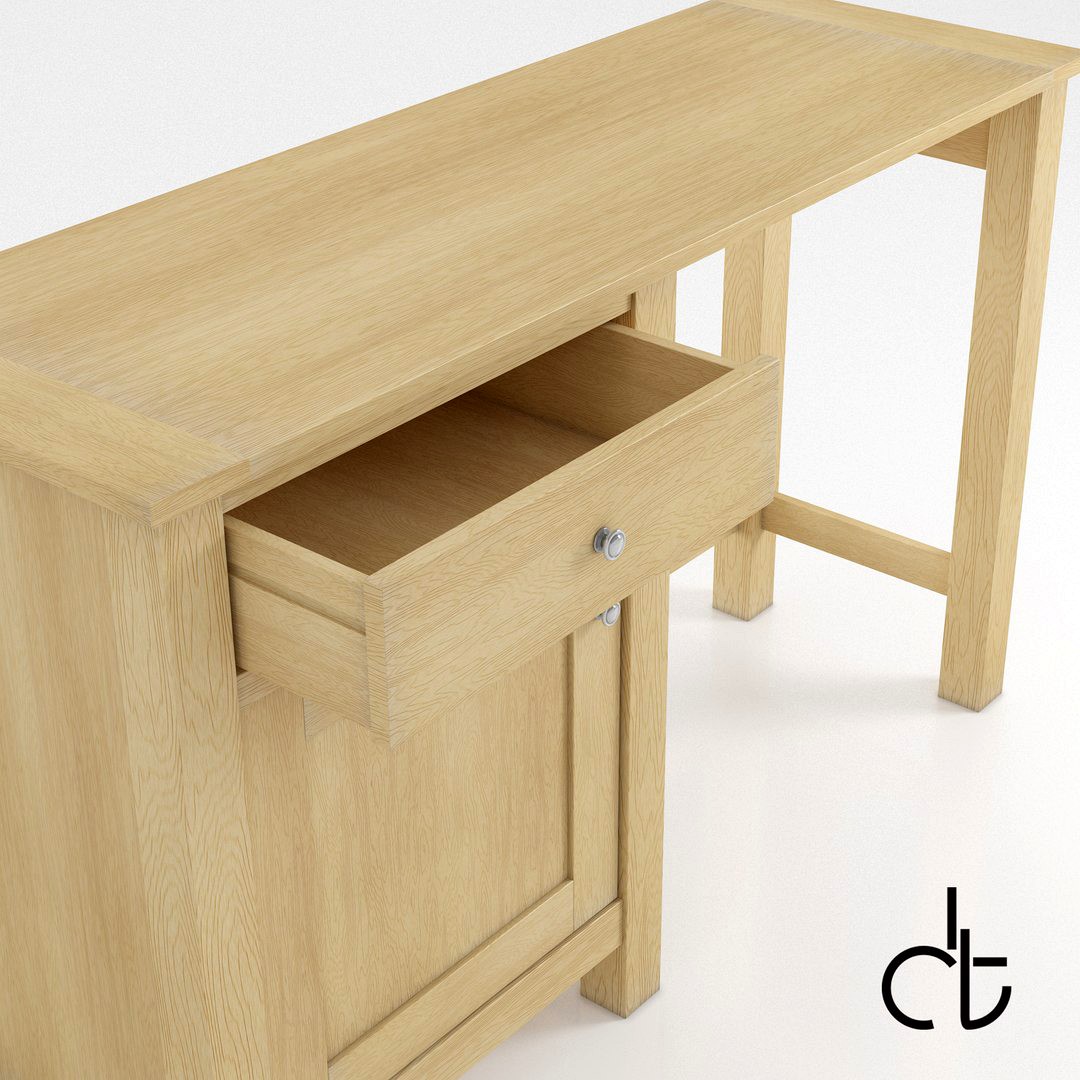 Stanton Pedestal Desk - Next