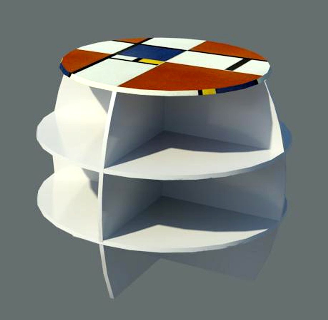 Spherical coffee table