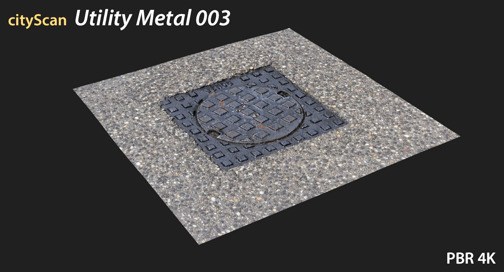 Utility Cover Metal 003 - 4K scan