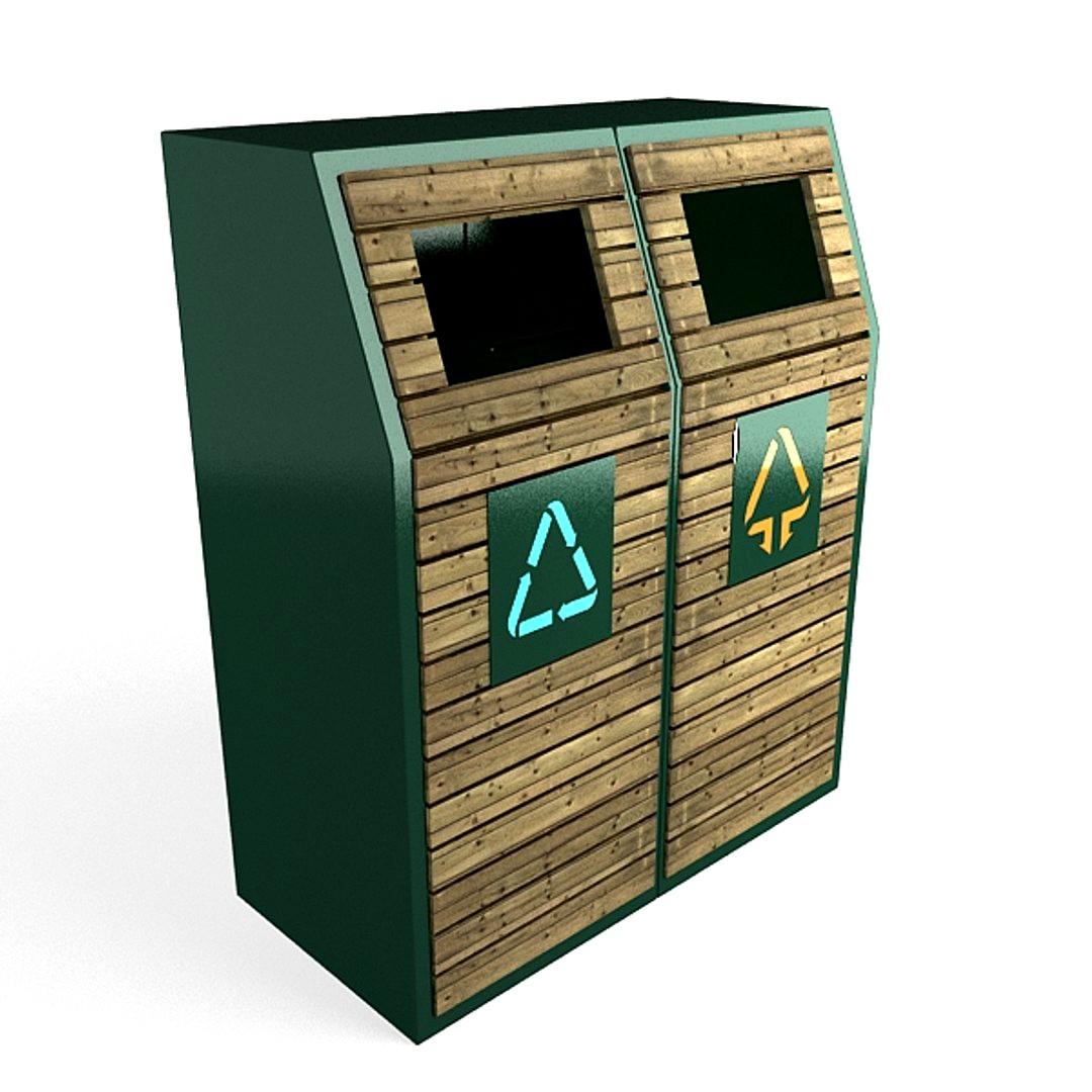garbage can