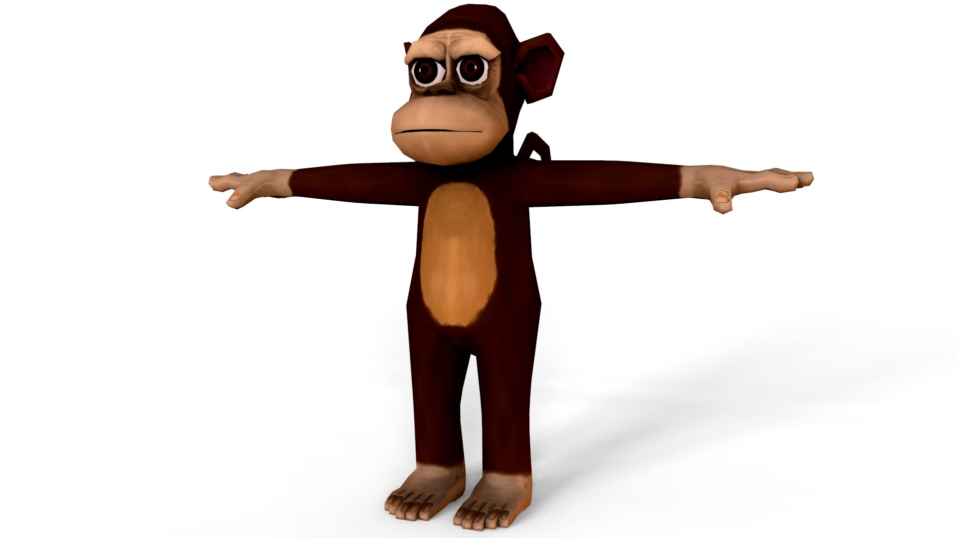 Monkey Low Poly