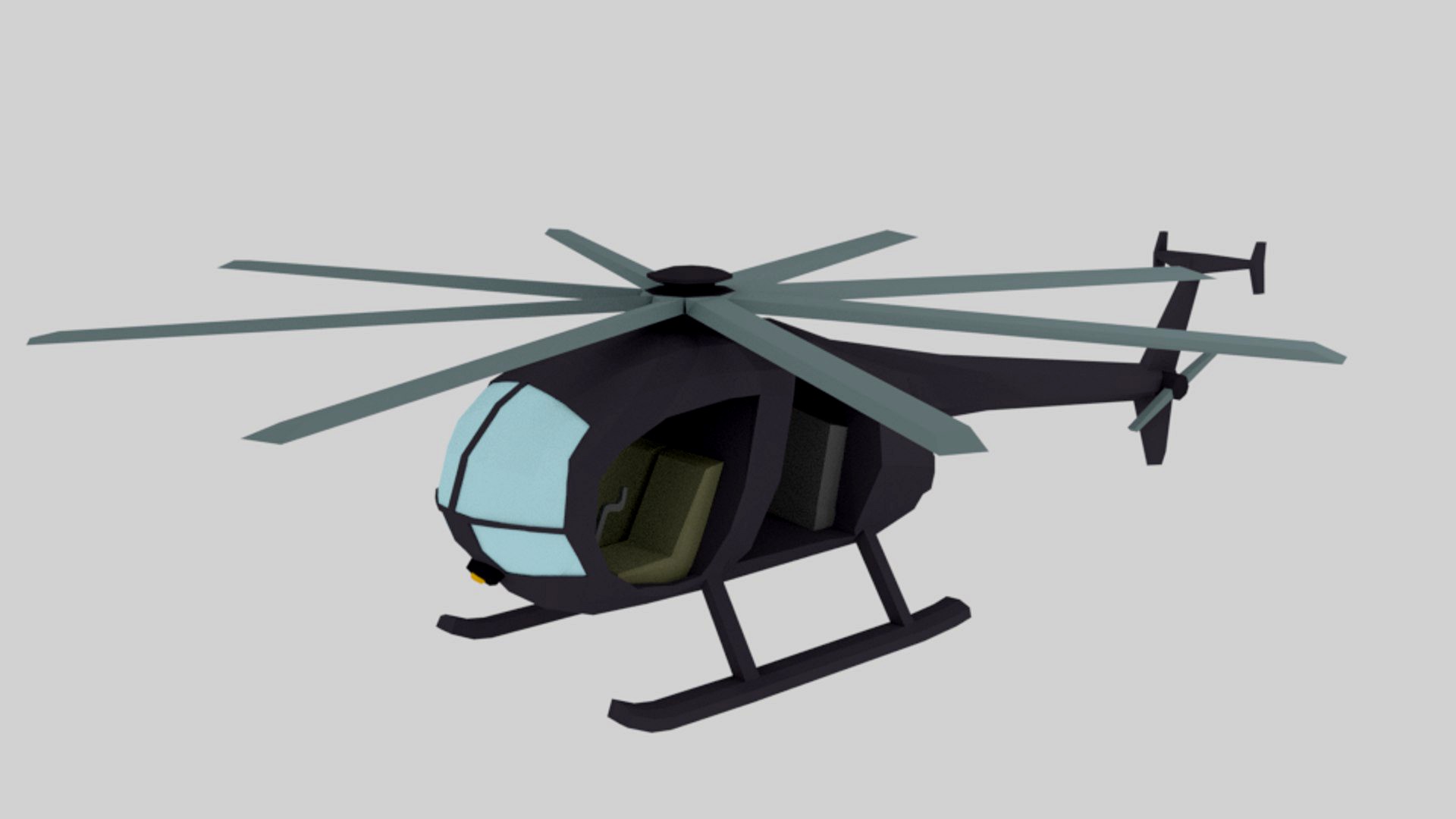 LowPoly Helicopter