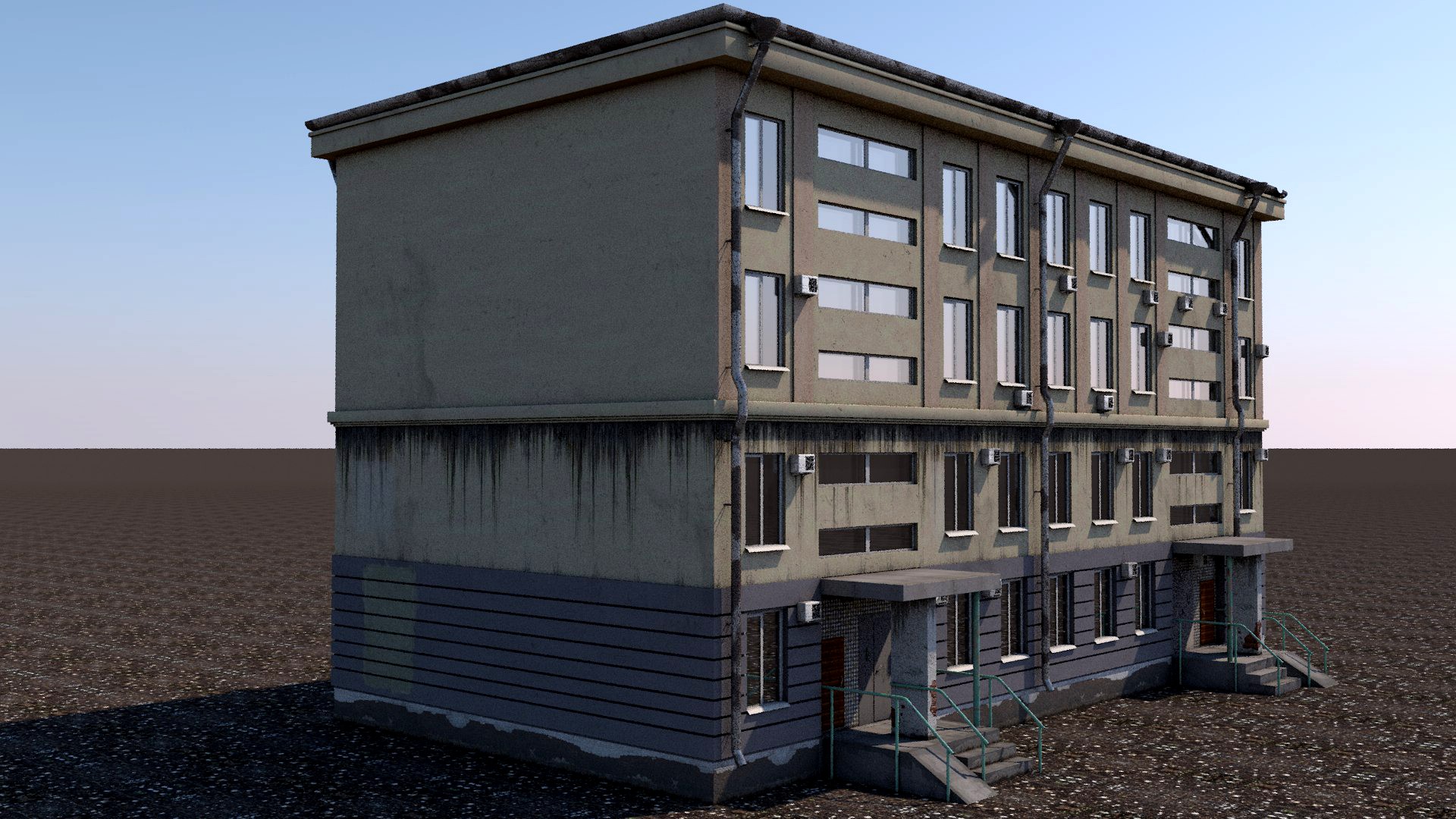 Loft Russian Building