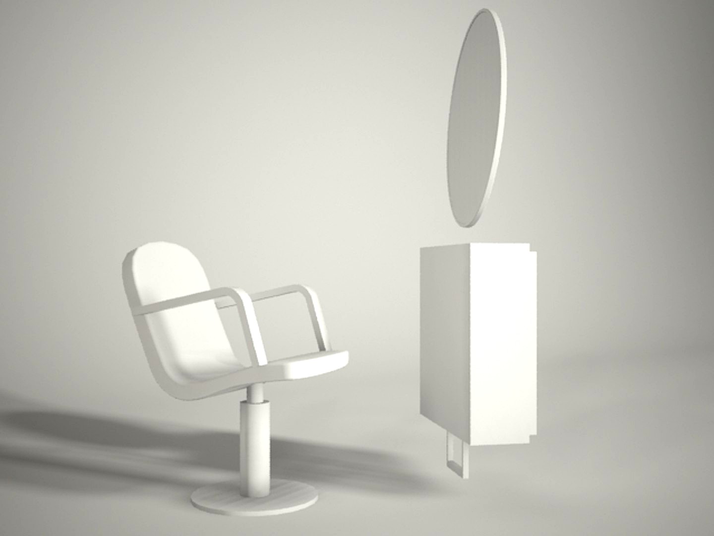 Hair Cutting Station