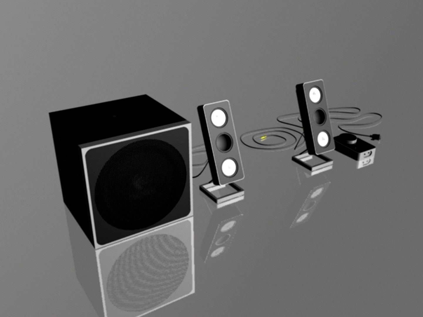 Logitech Z4 speakers