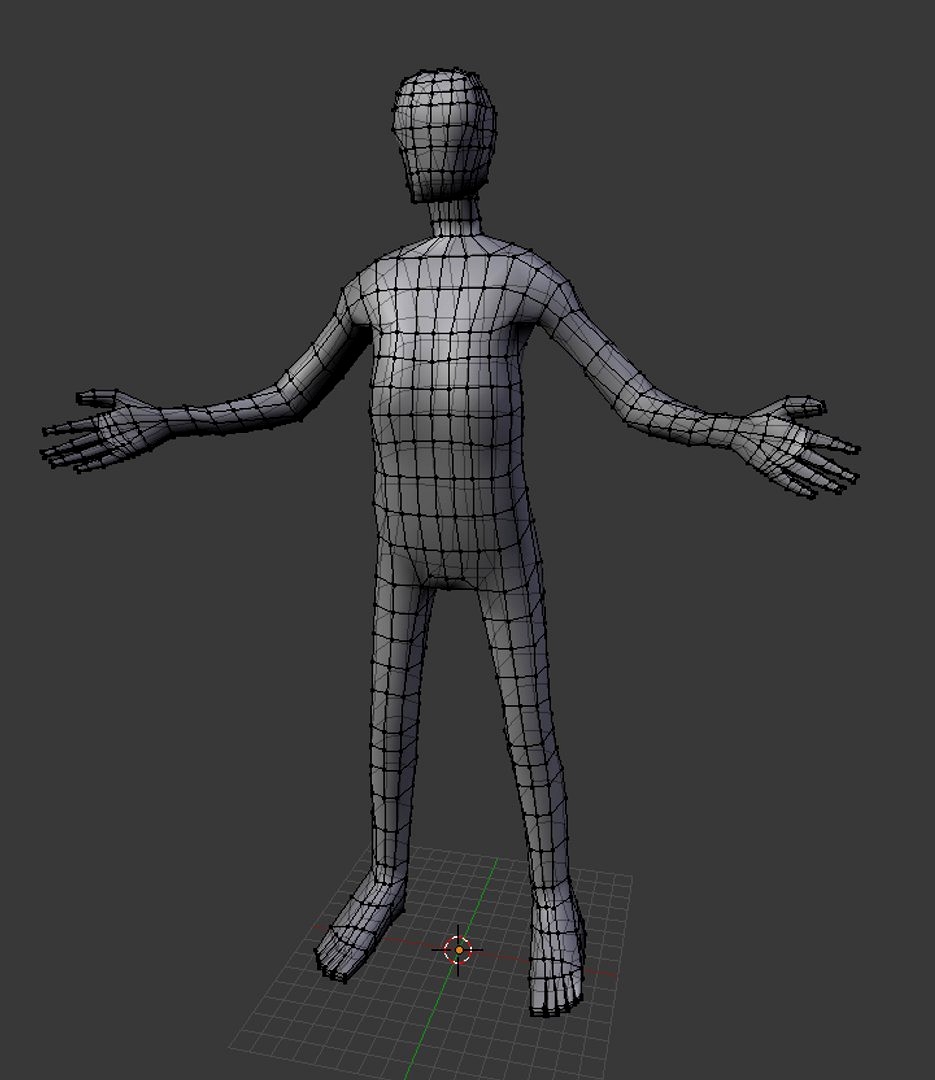 human basemesh