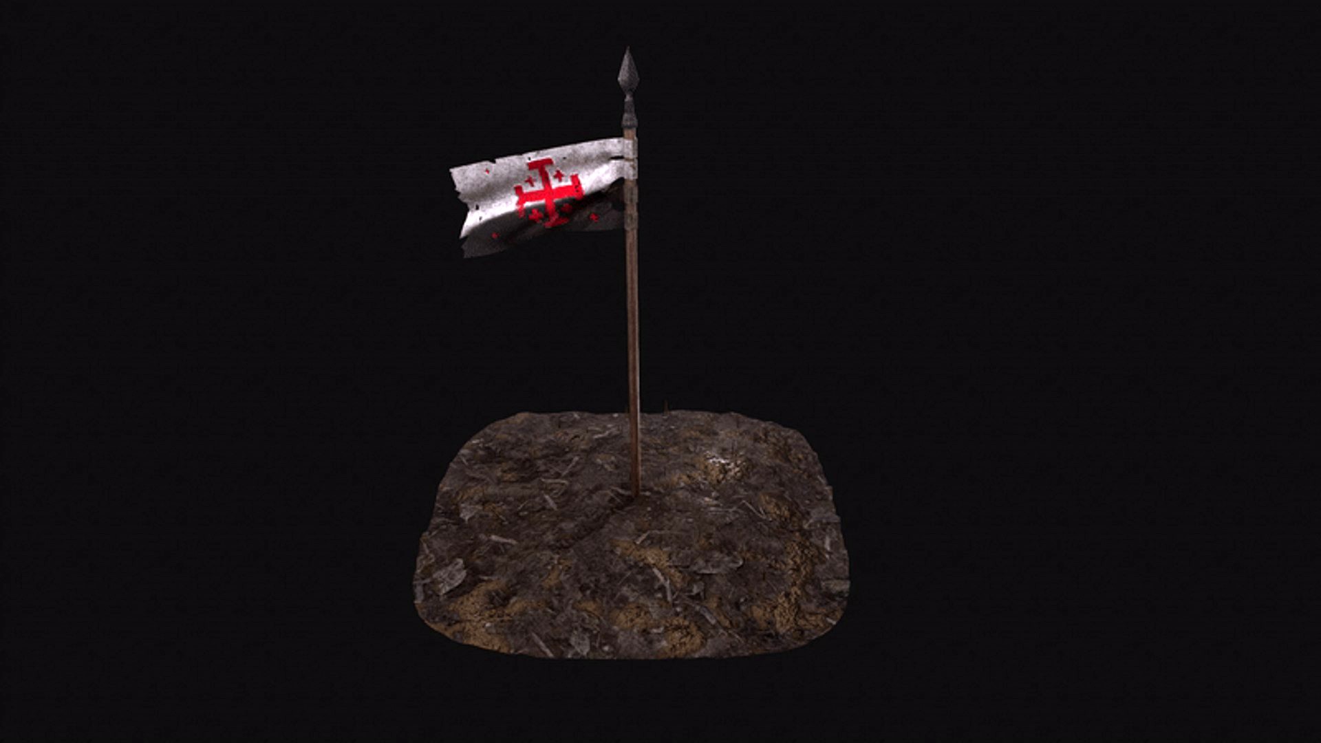 Flag of the crusader