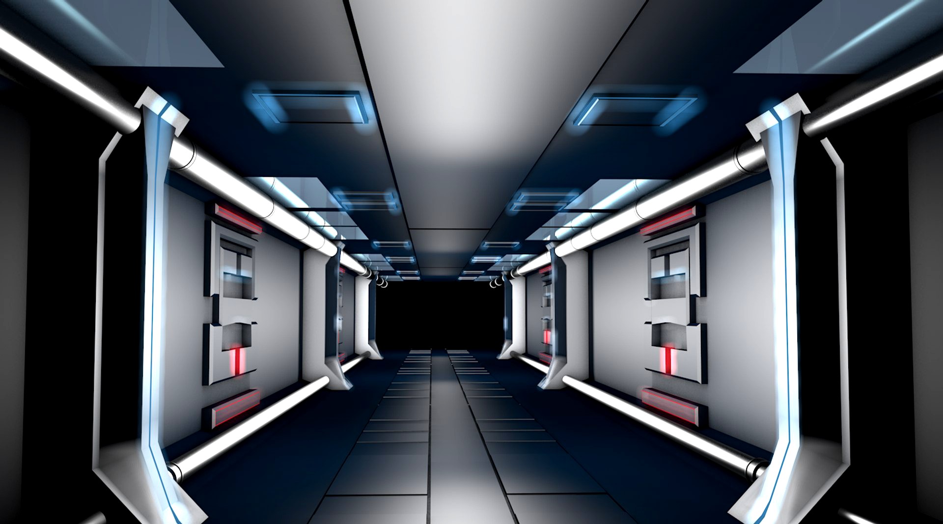 sci fi corridor