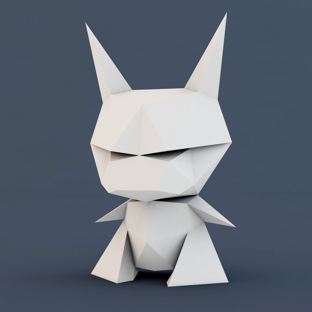 Evil (low poly)