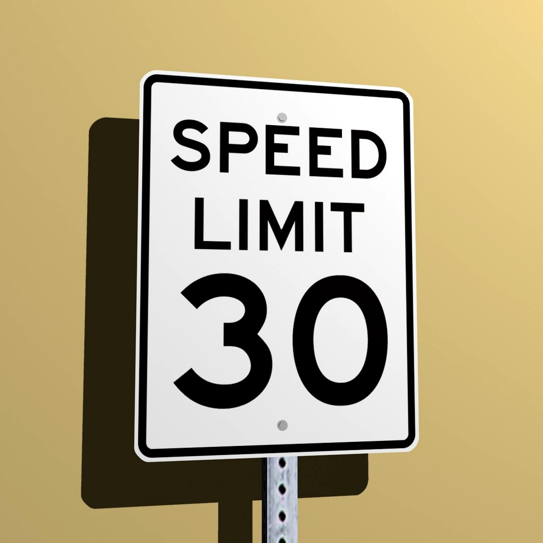 Speed Limit 30 MPH