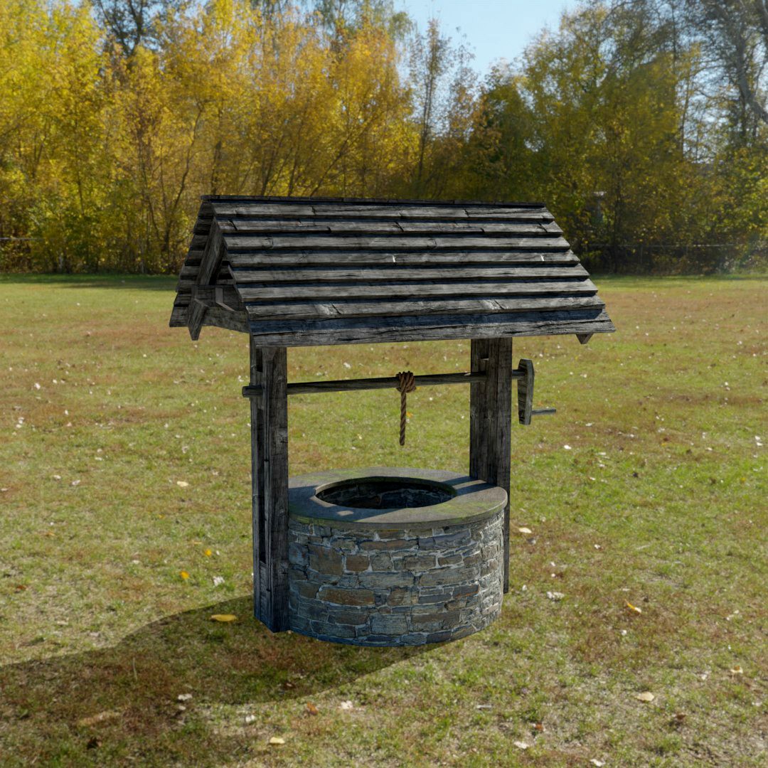 medieval well