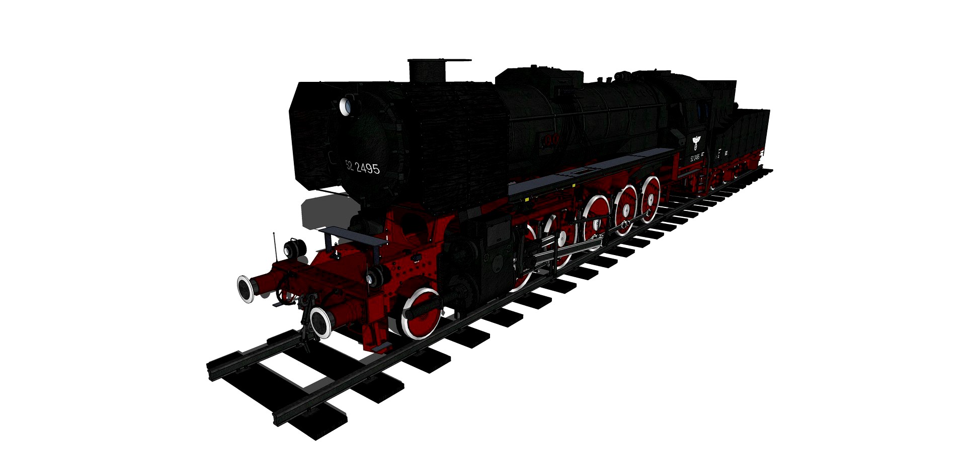 BR-52 Steam Train