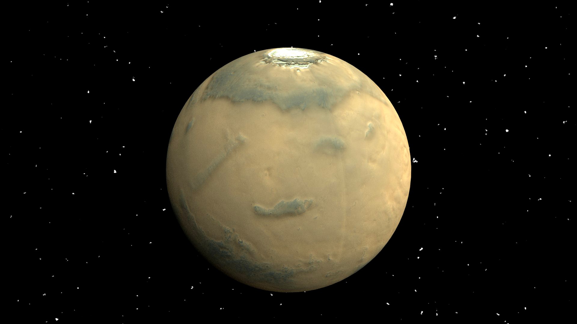 16k Realistic Mars