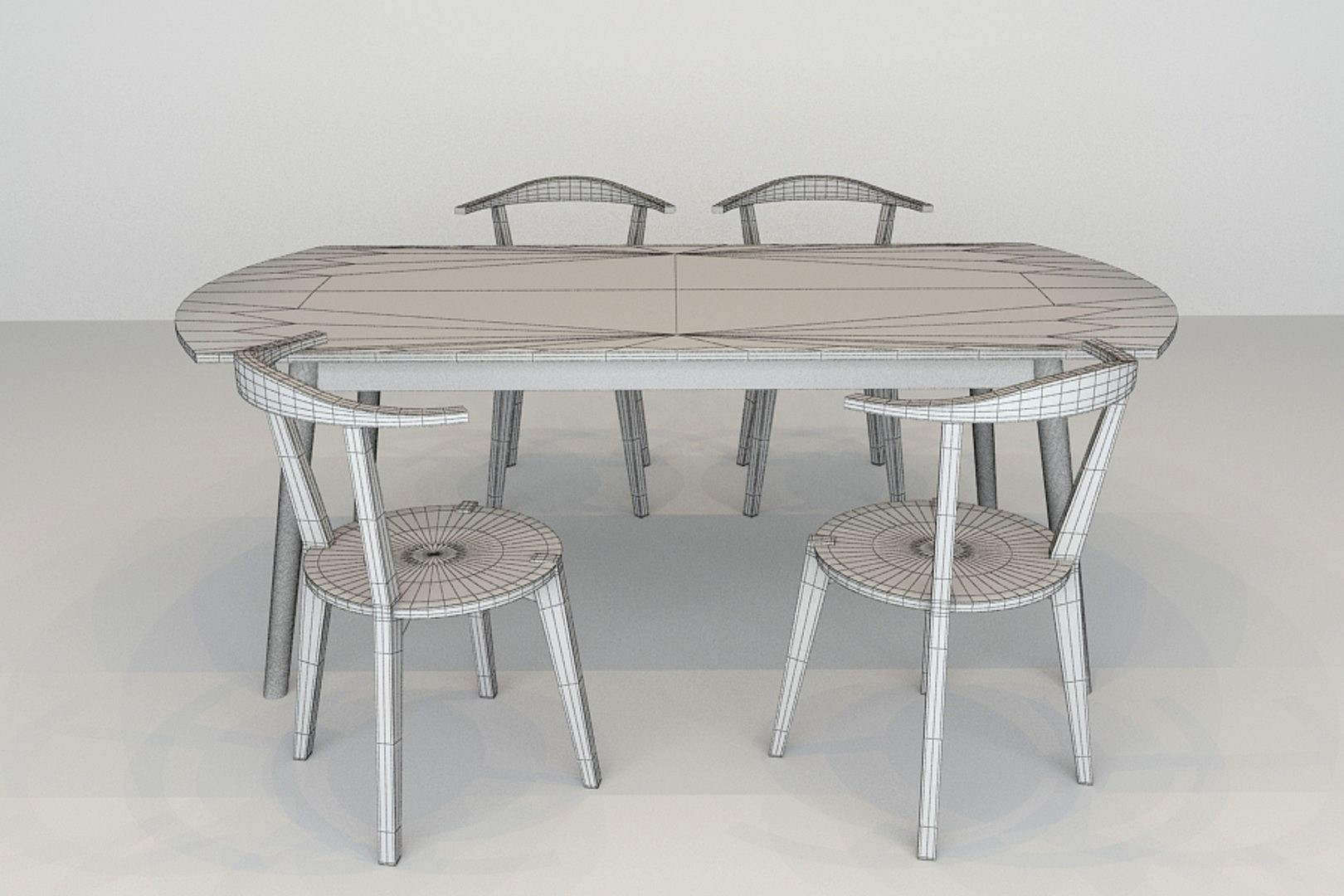 wooden dinning set