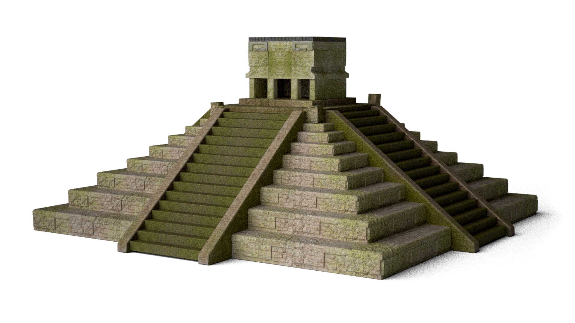 Mayan Jungle Pyramid