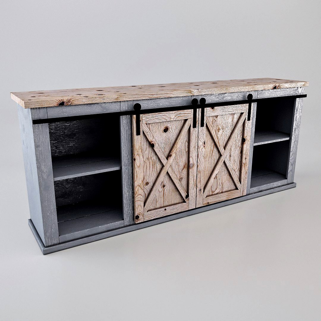 Grandy Sliding Door Console