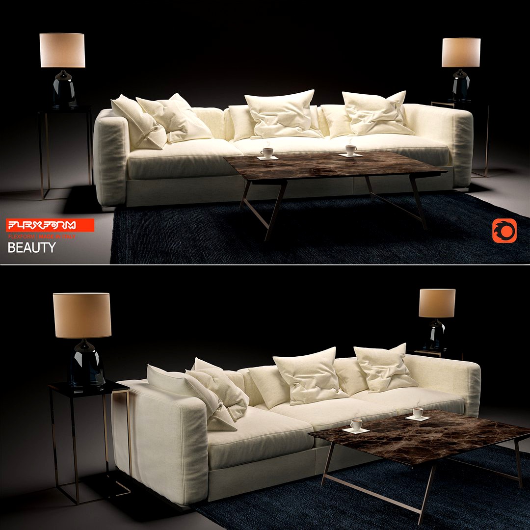 Sofa Beauty by Flexform set