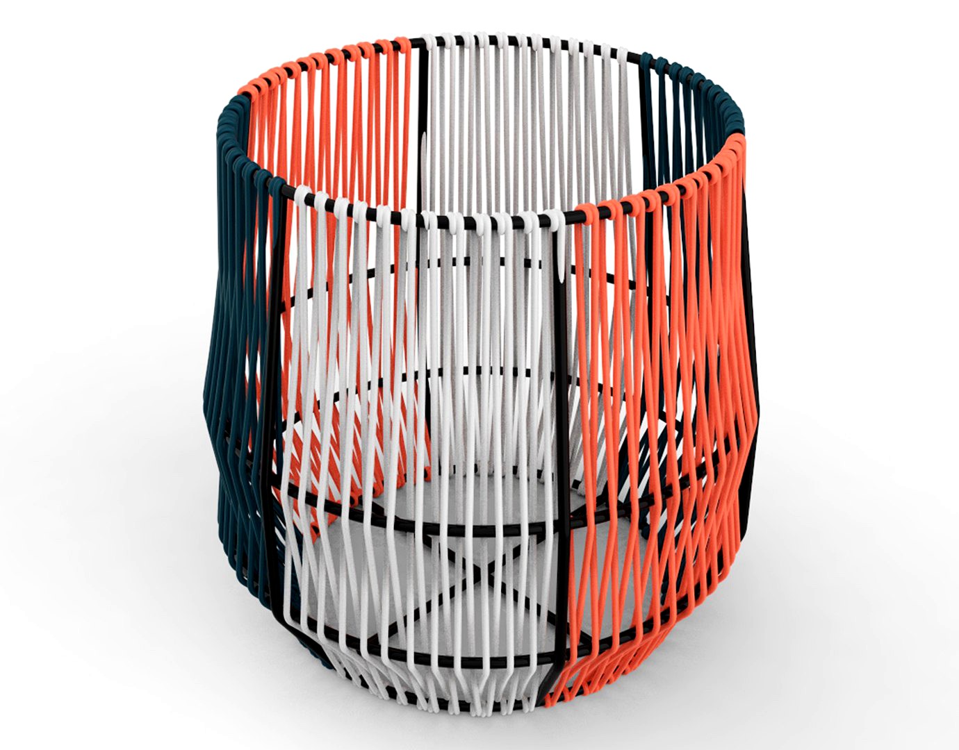 Ariba Woven Plant Stand Small