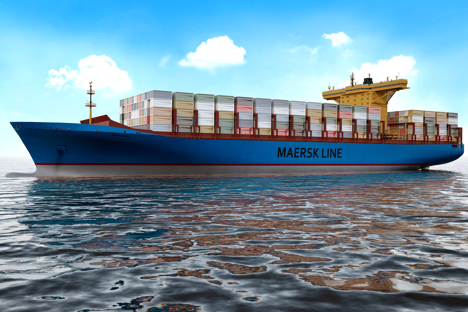 Container Ship Vray (Emma Maersk)