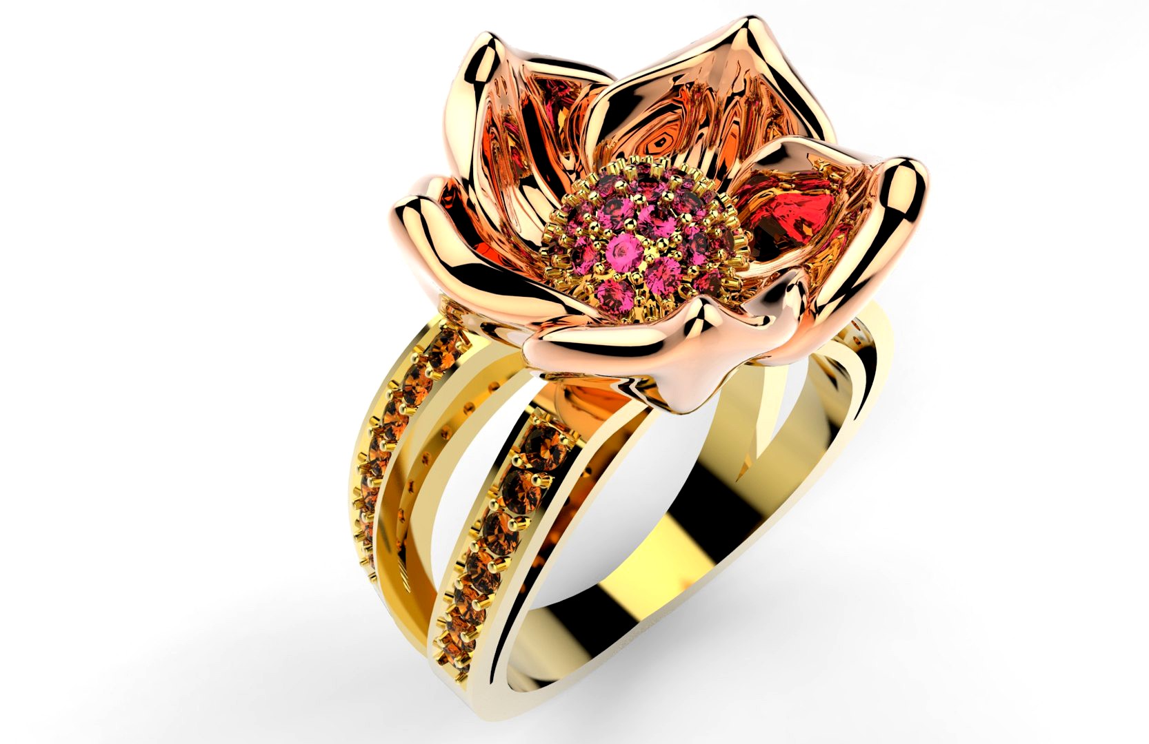 Ring gold 007