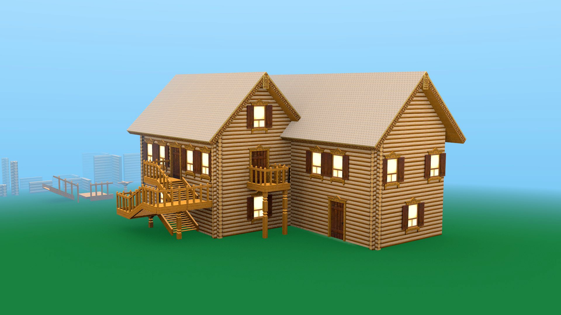 Modular Wooden Cottage