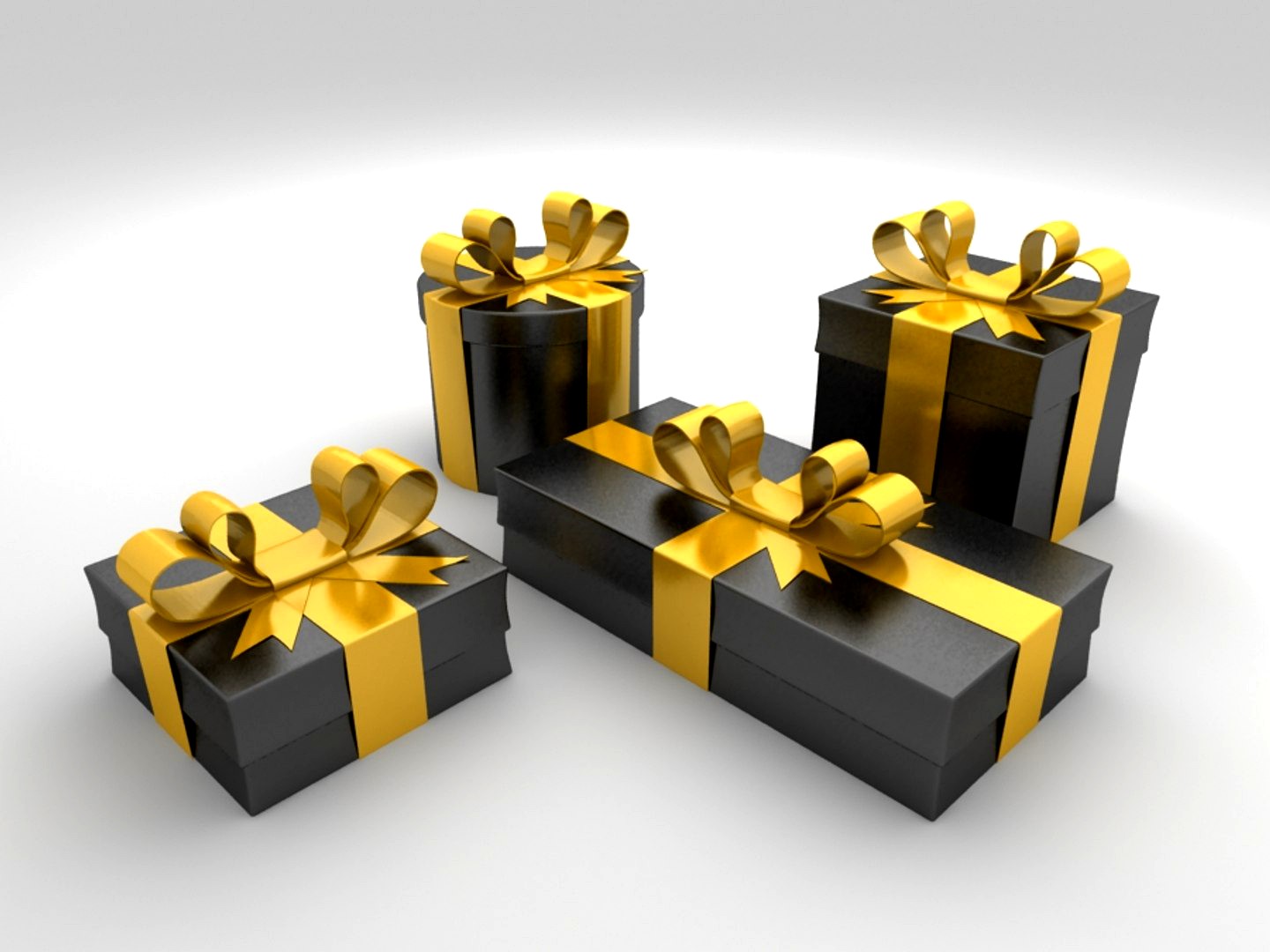 Black gift box