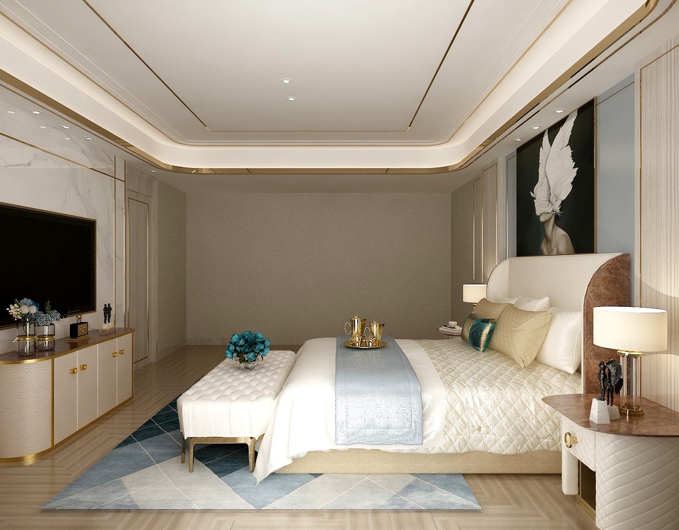 Bedroom scene