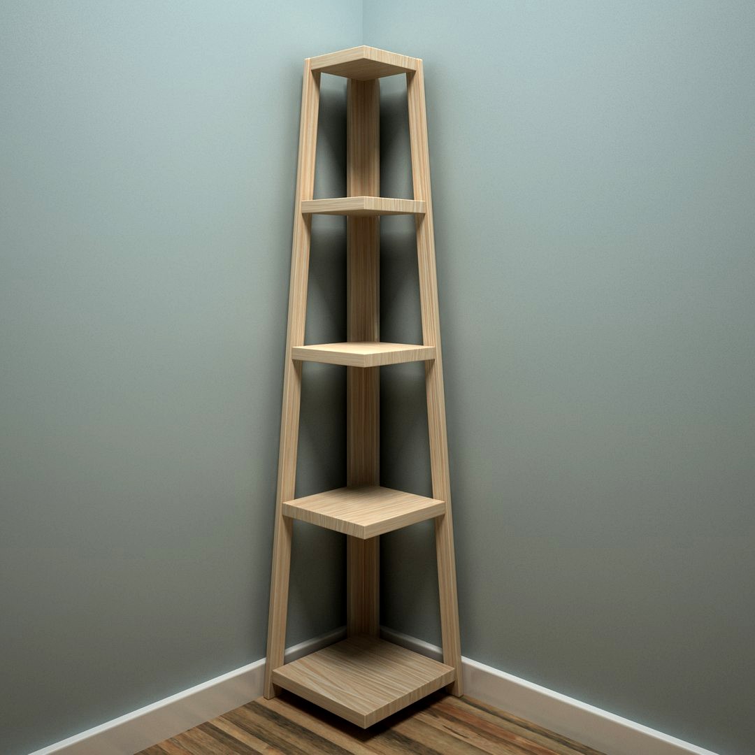 Corner shelf