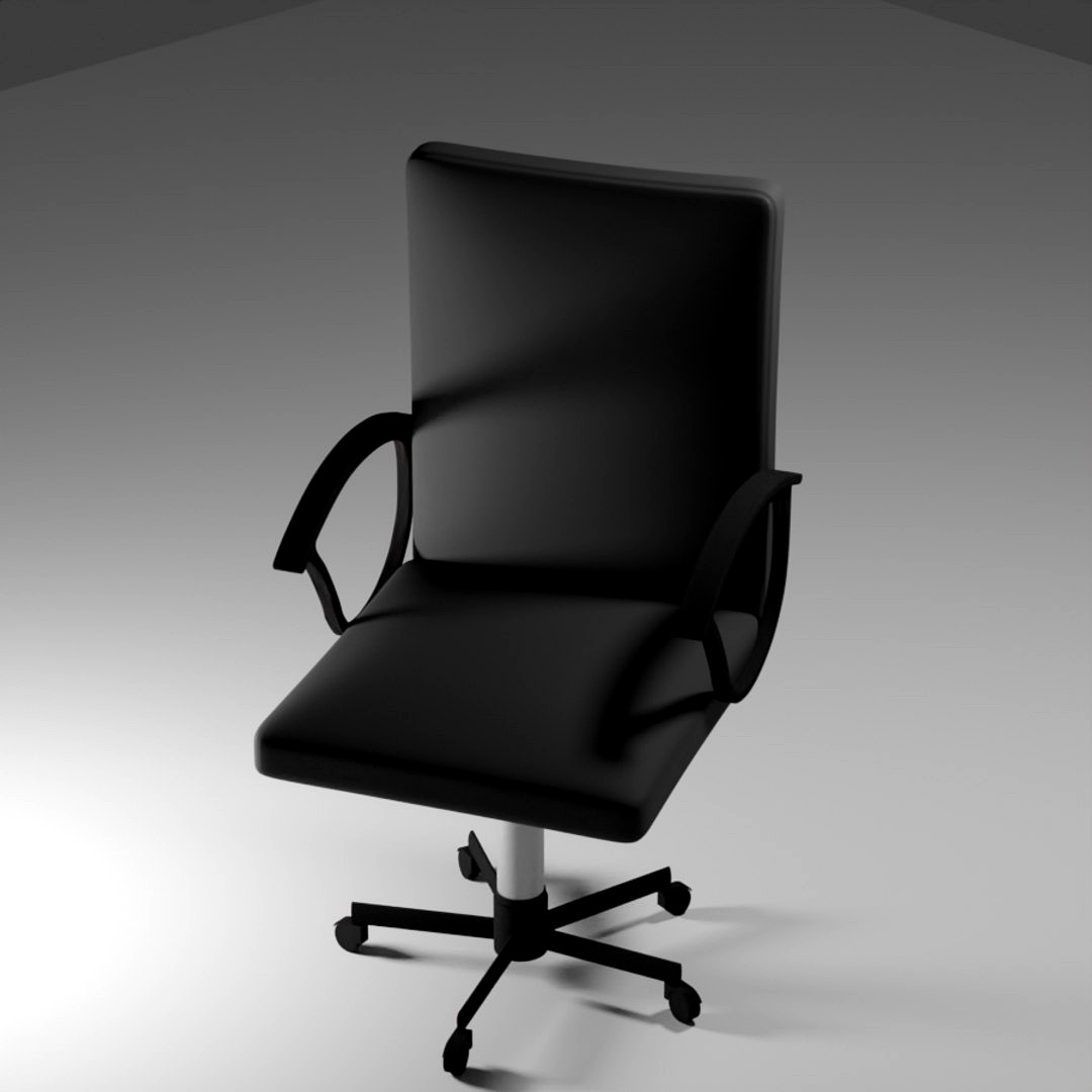 Simple computer chair