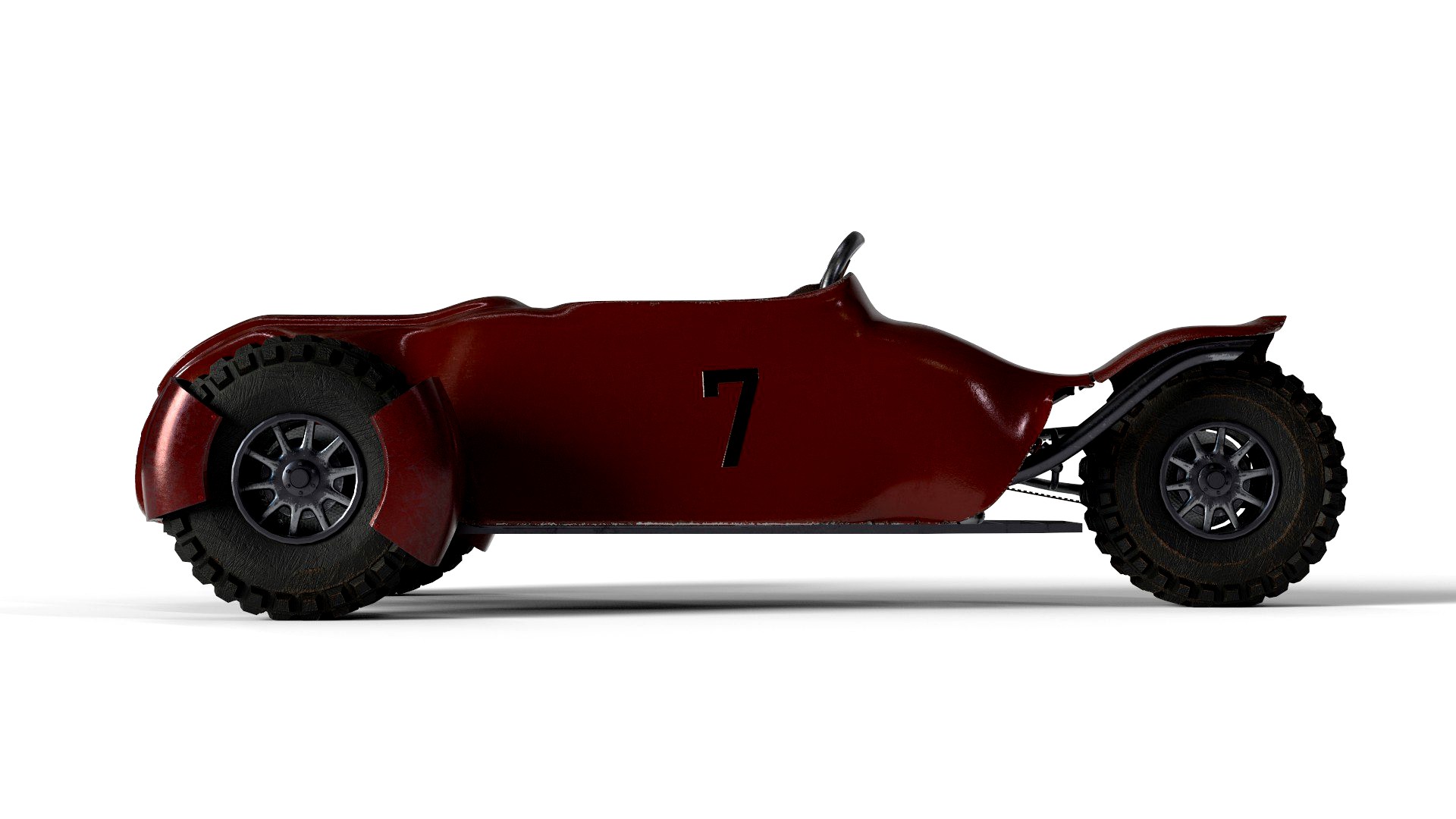 Dune buggy car with 4 skins