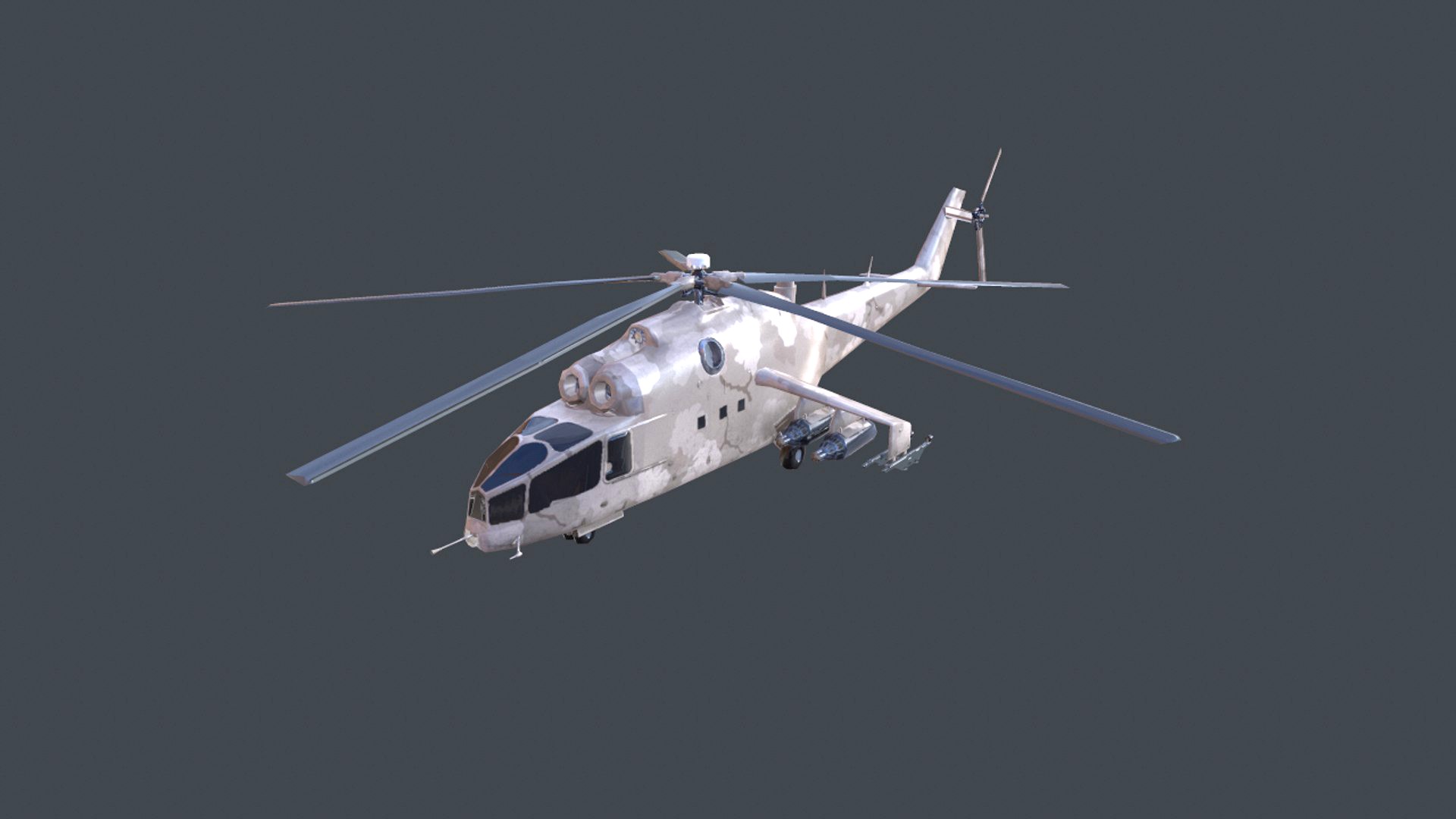 Helicopter MI-24A
