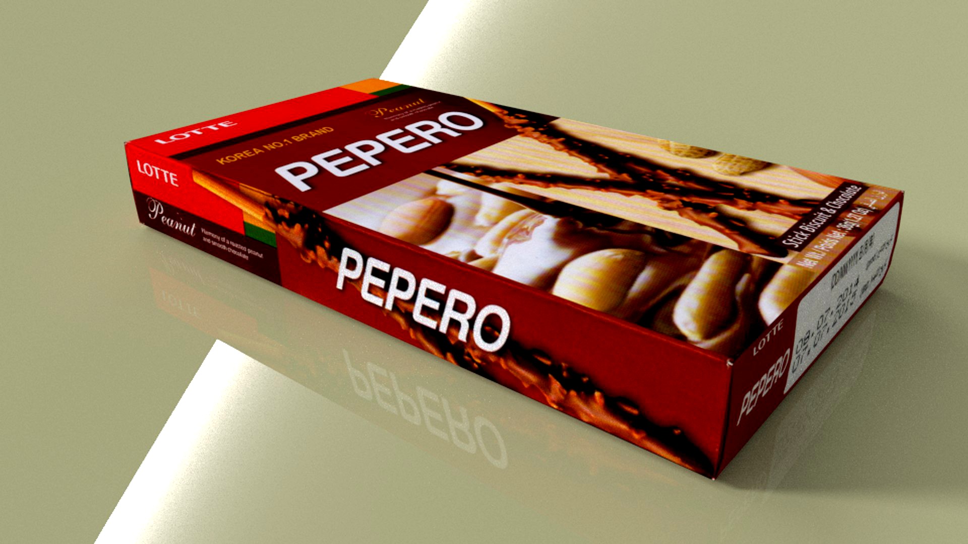 Lotte Pepero Peanut