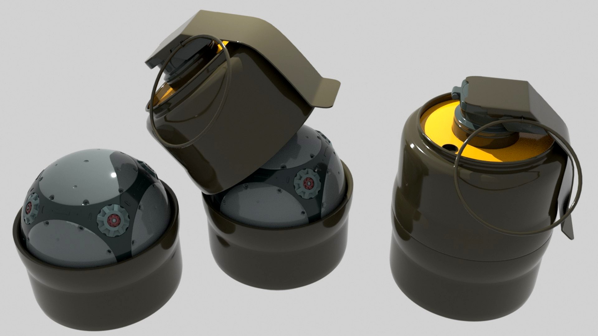 grenade 3D model