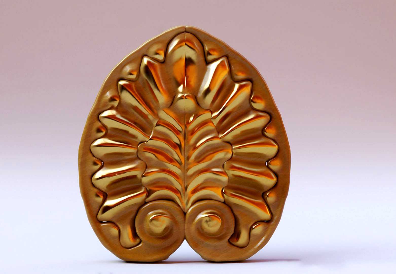 CIRCLE WOOD CARVING