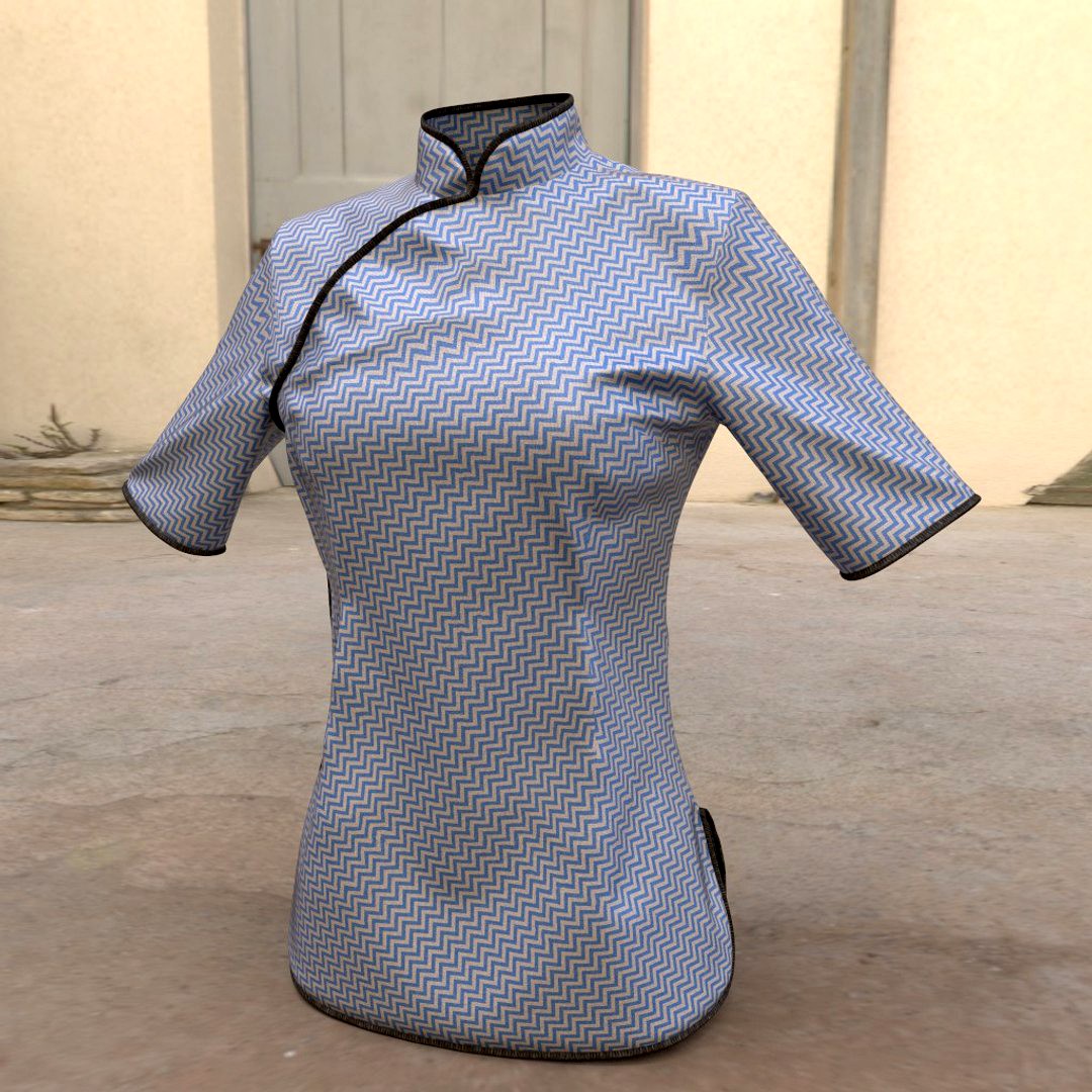 Marvelous + Cloth BaseMesh : China Shirt Female