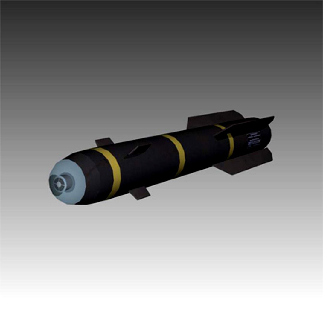 Hellfire Missile 3d model