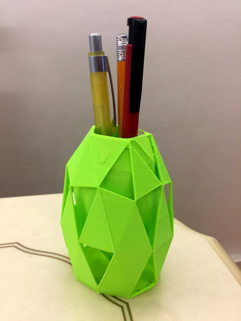Triangular Pencil Holder